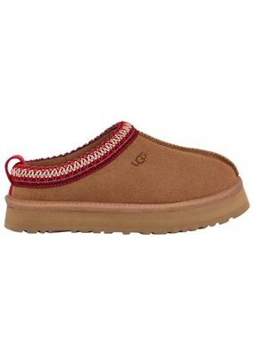 UGG Kids Taz Chestnut Suede Slipper Clogs Size 1